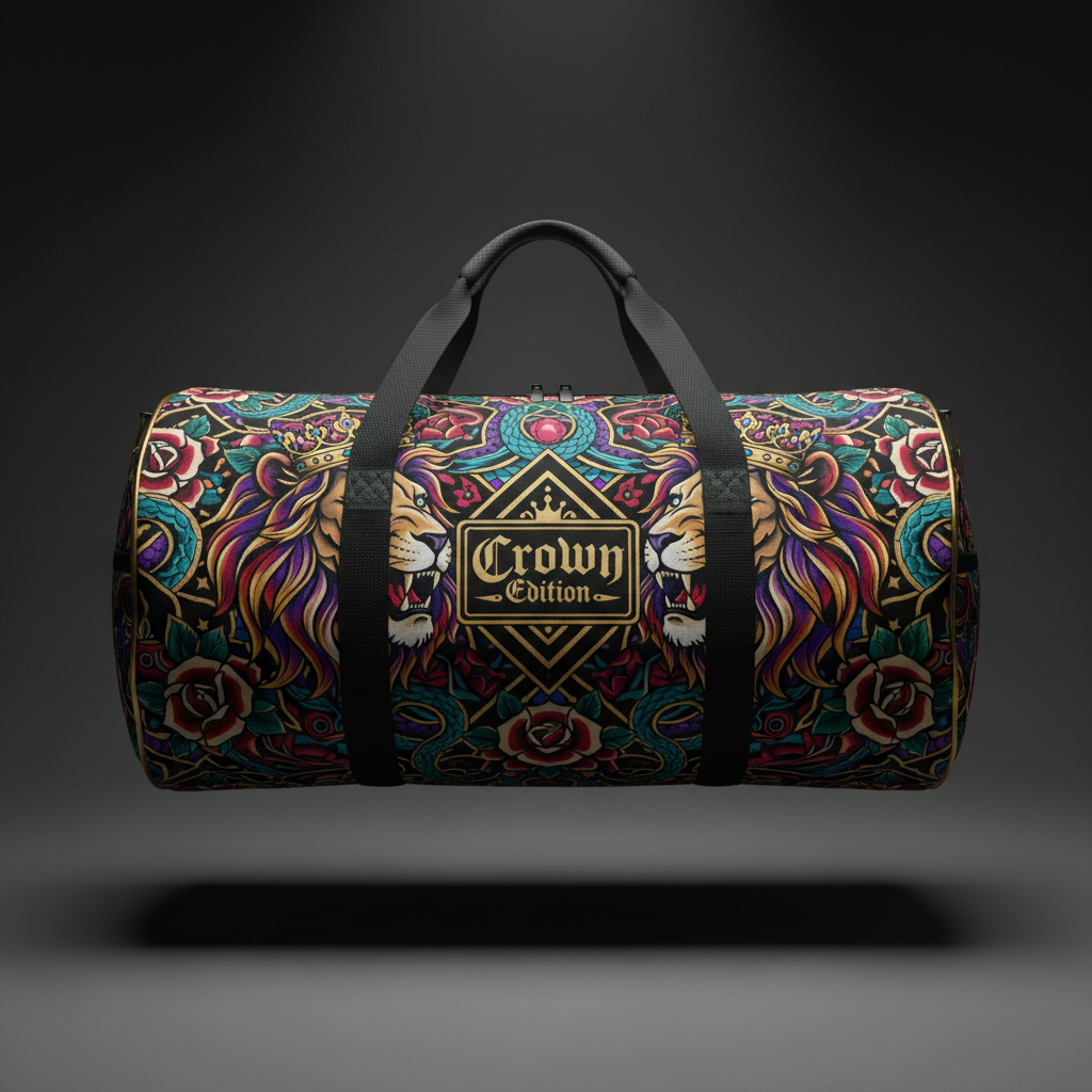 TITAN Gym Bag Duffel - Large Capacity Sports Bag Crown Edition