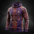 TITAN Congolese Luba Kingdom Zip-Up Hoodie — Lukasa Edition