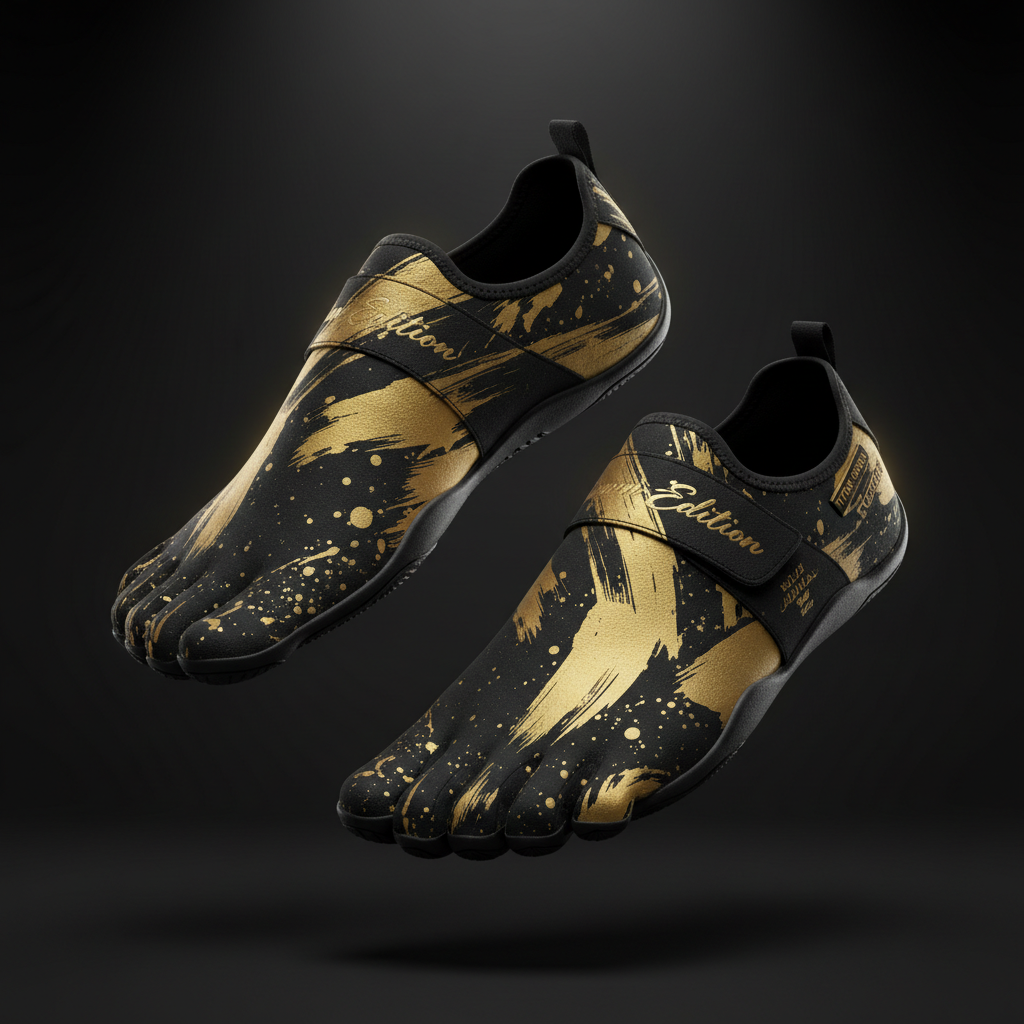 TITAN Brushstroke Five-Finger Barefoot Shoe - Crown Edition