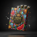 TITAN Electrolyte Hydration Packets Watermelon — Crown Edition bold tattoo-style artwork