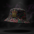 TITAN Men's Bucket Hat - Crown Edition tattoo-style artwork
