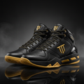 TITAN Black Gold Basketball Shoe Court Dominator