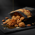 TITAN Protein Granola – Honey Almond Crunch, premium product photography