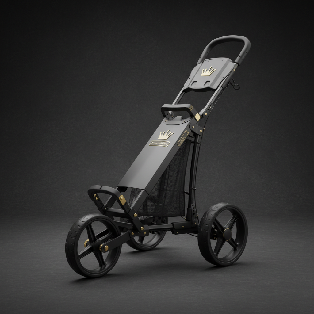 TITAN Crown Edition Golf Push Trolley