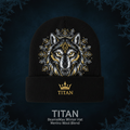 TITAN BeanieMax Winter Hat - Merino Wool Blend flat lay