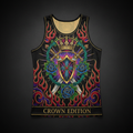 Sanctified Strength Women's Tank — TITAN Crown Edition tattoo artwork