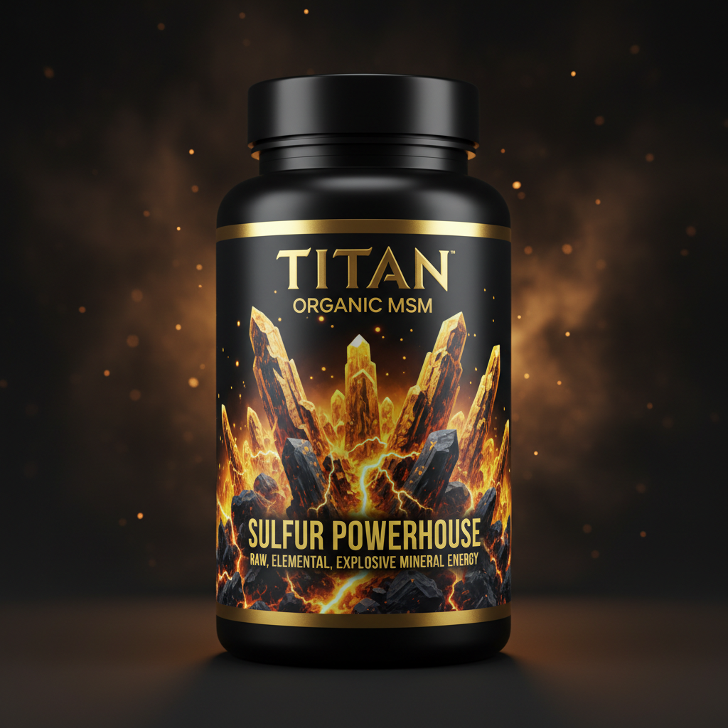 TITAN Organic MSM - Joint Health & Sulfur Support