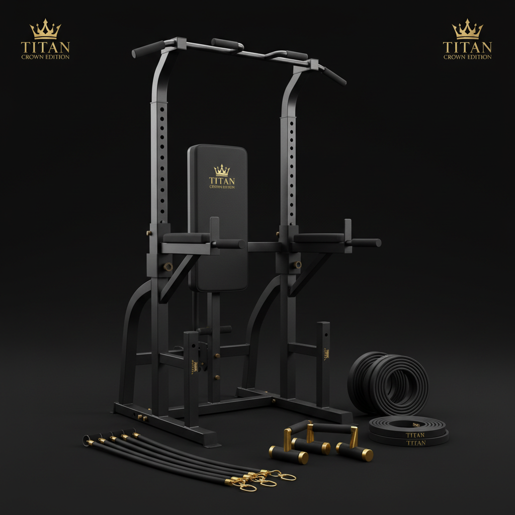 TITAN All-In-One Men's Chest & Upper Body Home Gym Kit — Crown Edition