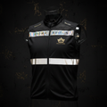 TITAN Crown Edition Cycling Reflective Vest Matte Black Gold