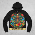 TITAN Women's Mayan Moon Serpent Hoodie — Ixchel Edition