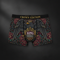 TITAN Men's Boxer Briefs Eagle King Crown Edition