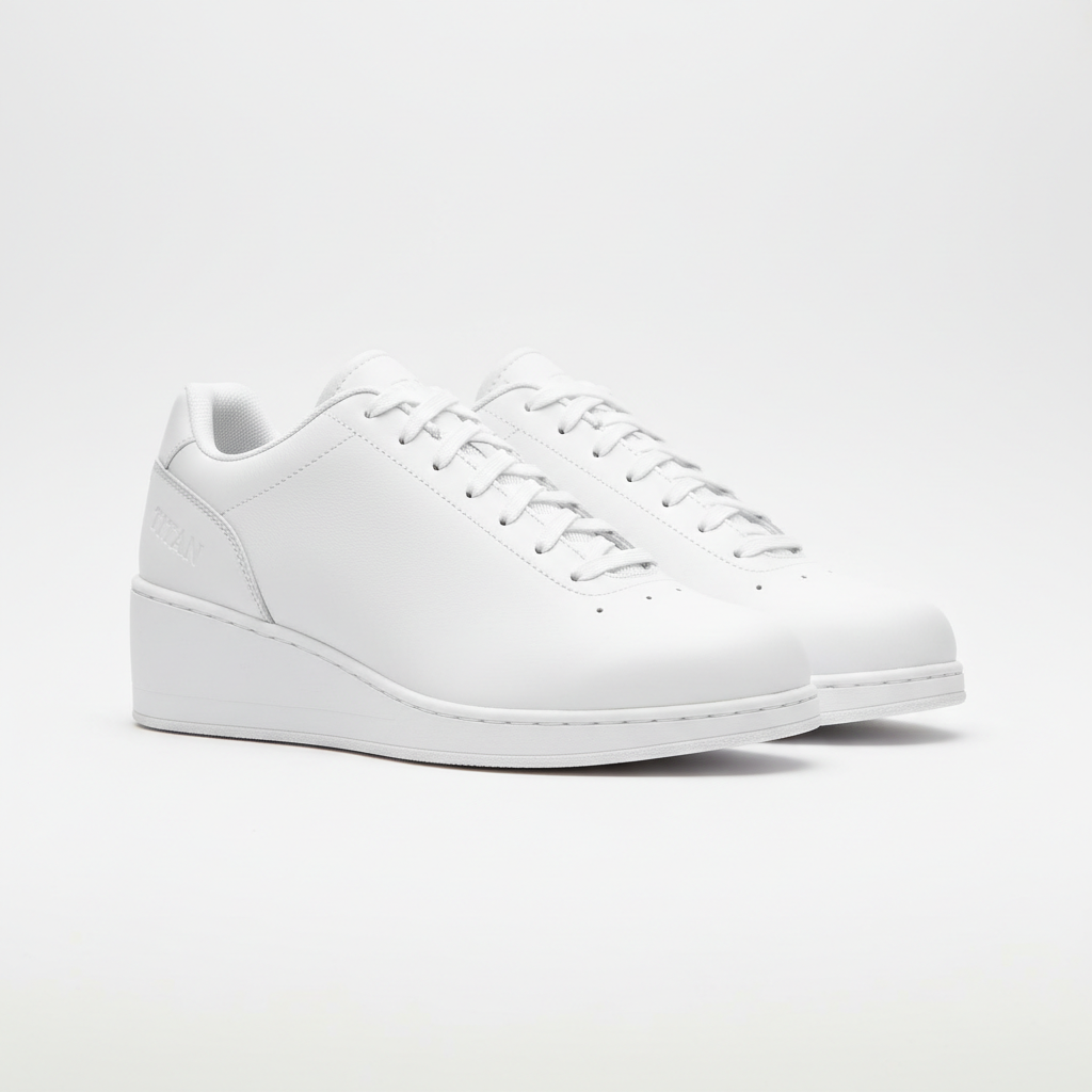 TITAN Lift King Weightlifting Shoe All White