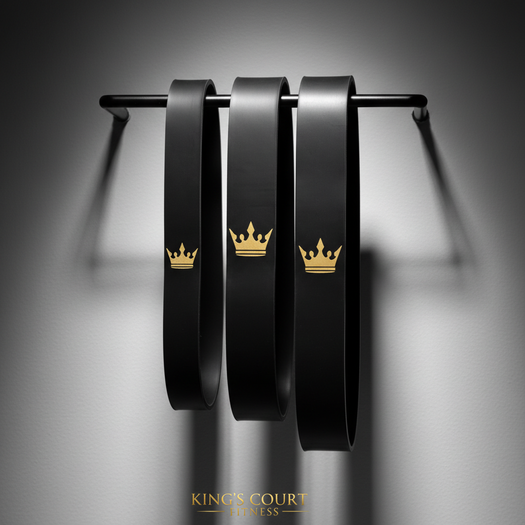 TITAN Pull-Up Assist Resistance Bands Crown SWAG Edition black gold