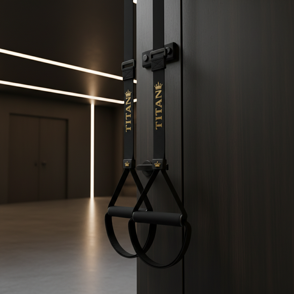 TITAN Crown Edition Suspension Trainer System matte black gold