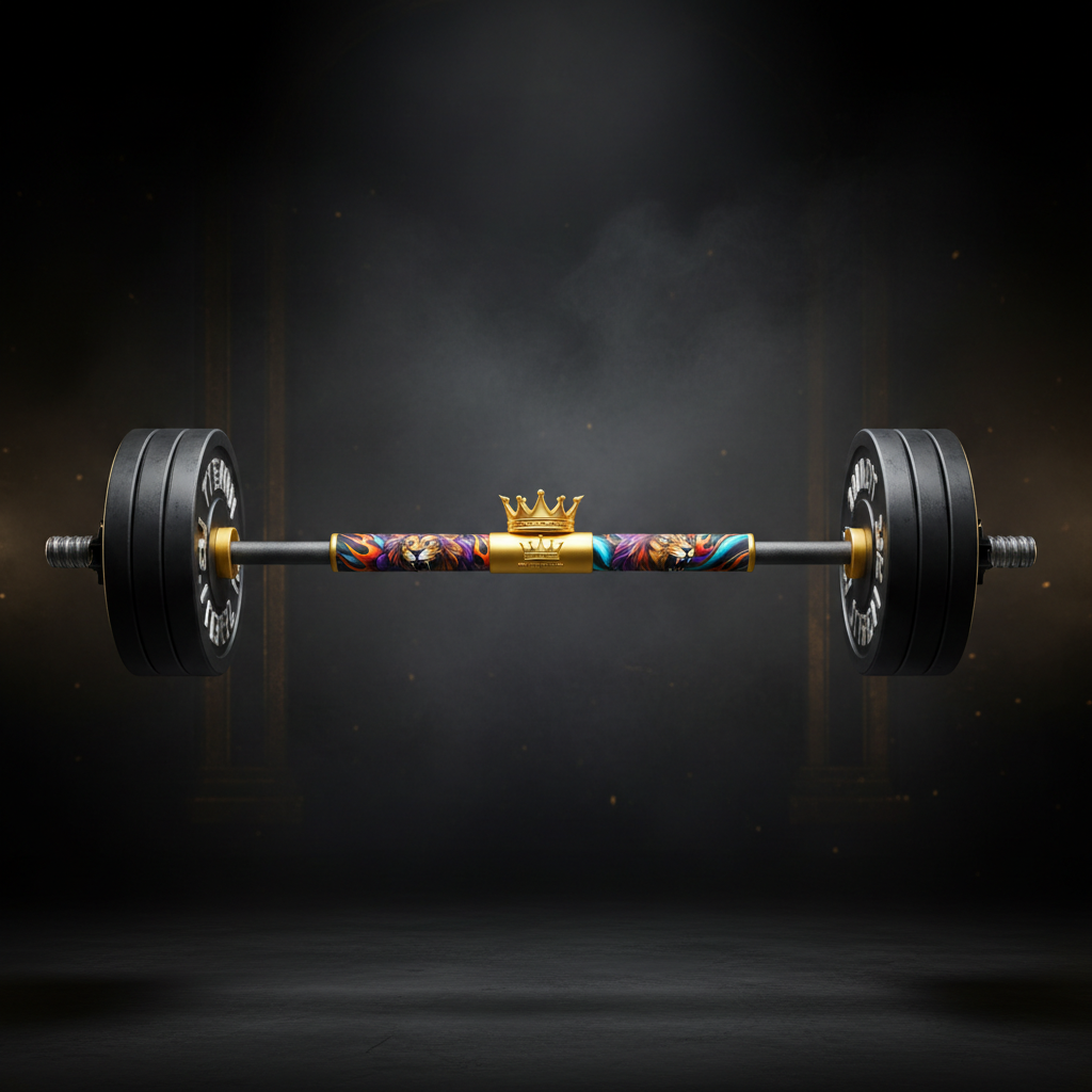 TITAN Crown Edition 7ft Olympic Barbell