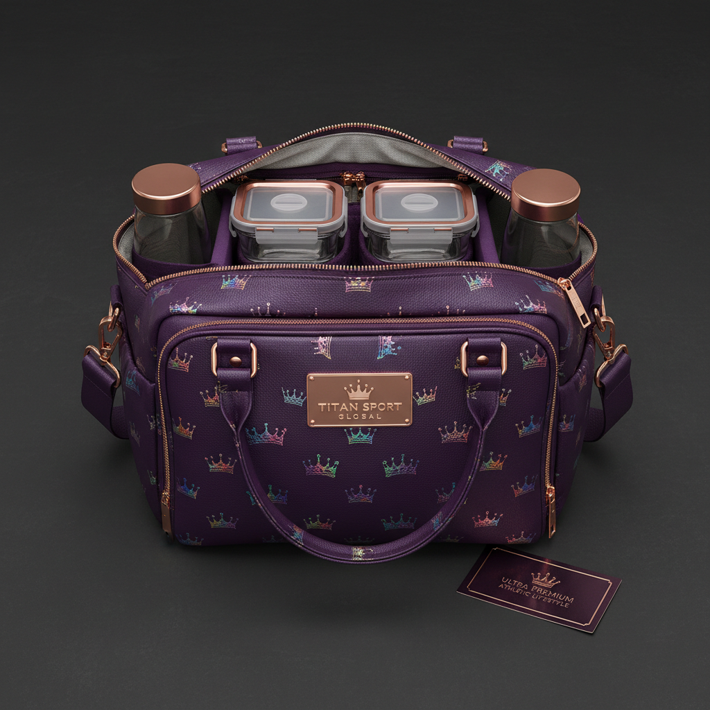 TITAN Women's Meal Prep Bag Rose Crown Edition