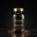 TITAN Vitamin D3 + K2 - Bone & Immune Support