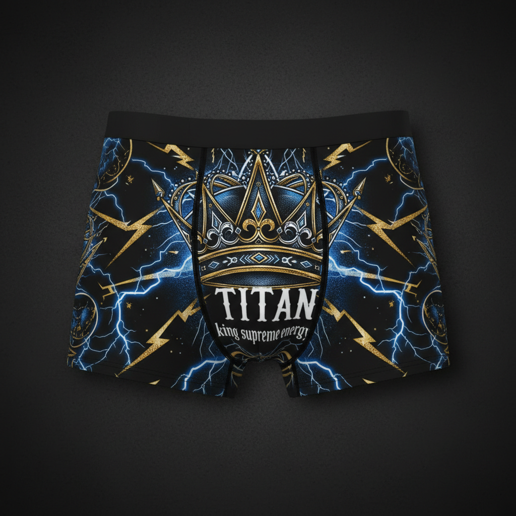 TITAN Men's Boxer Briefs TITAN Supreme Crown Edition