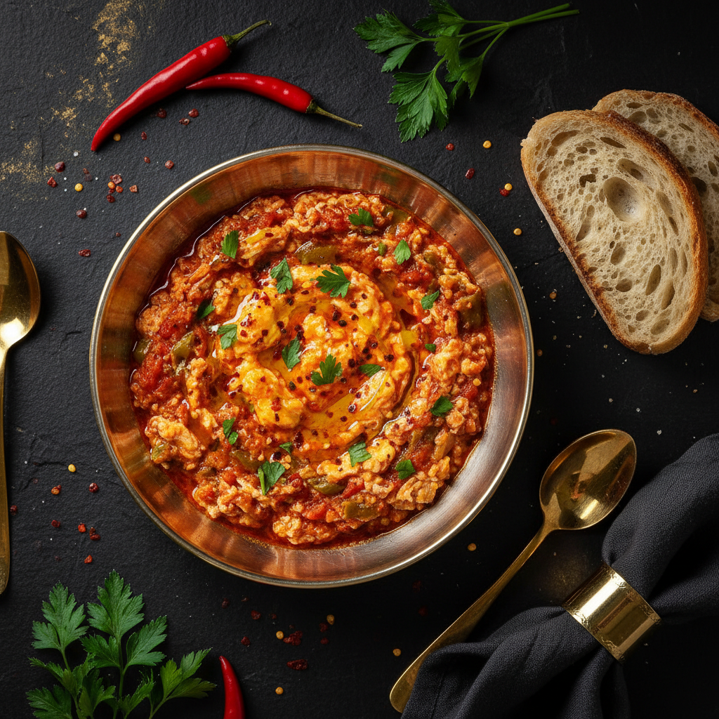 TITAN Turkish Menemen Spiced Egg Vegetarian Lunch Bowl