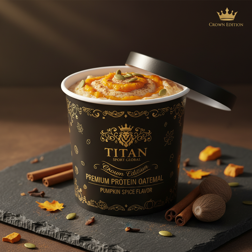 Crown High-Protein Pumpkin Spice Oatmeal Cup
