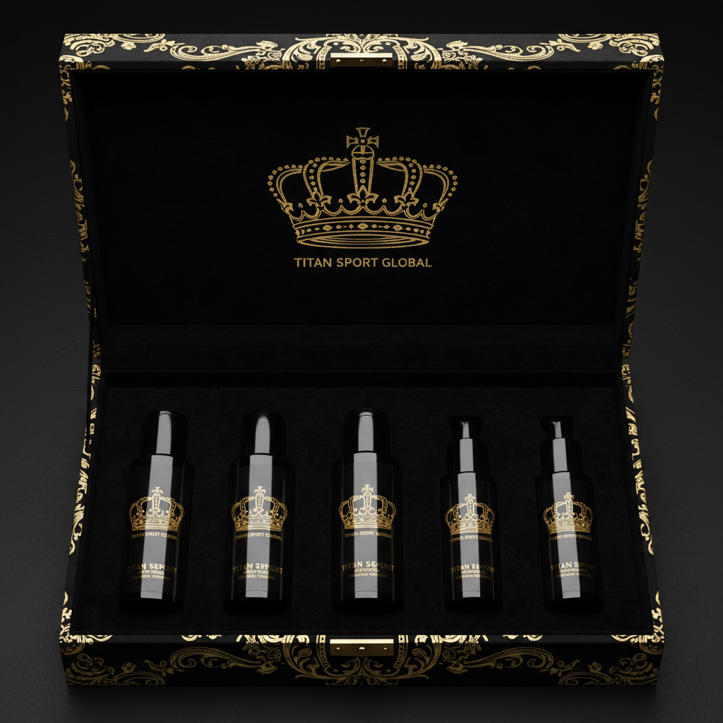 TITAN Men's Skincare Gift Set Crown Edition