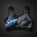 TITAN Crown Edition Women's Sports Bra — Dragon Empress Tattoo Art