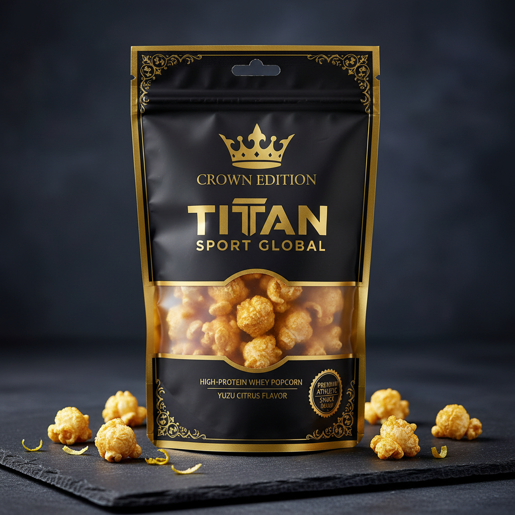 Japanese Yuzu Citrus Whey Protein Popcorn — TITAN SPORT GLOBAL