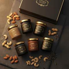 TITAN Nut Butter Variety Pack — 6 Jars