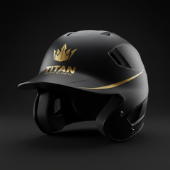 TITAN Baseball Batting Helmet — Crown Edition
