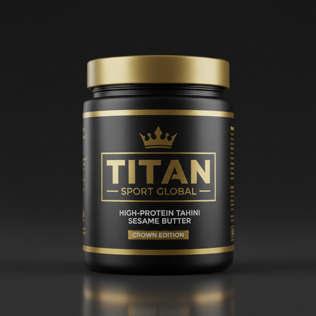 Crown High-Protein Tahini Sesame Butter — TITAN SPORT GLOBAL