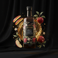 TITAN Organic Apple Cider Vinegar Raw with Mother — ultra-premium luxury editorial product shot