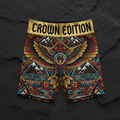 TITAN Crown Edition Tattoo Art Andean Condor Biker Shorts Women's Athletic Bottoms