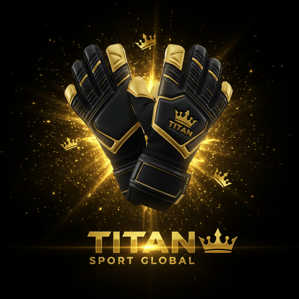 TITAN SPORT GLOBAL youth goalkeeper gloves crown edition
