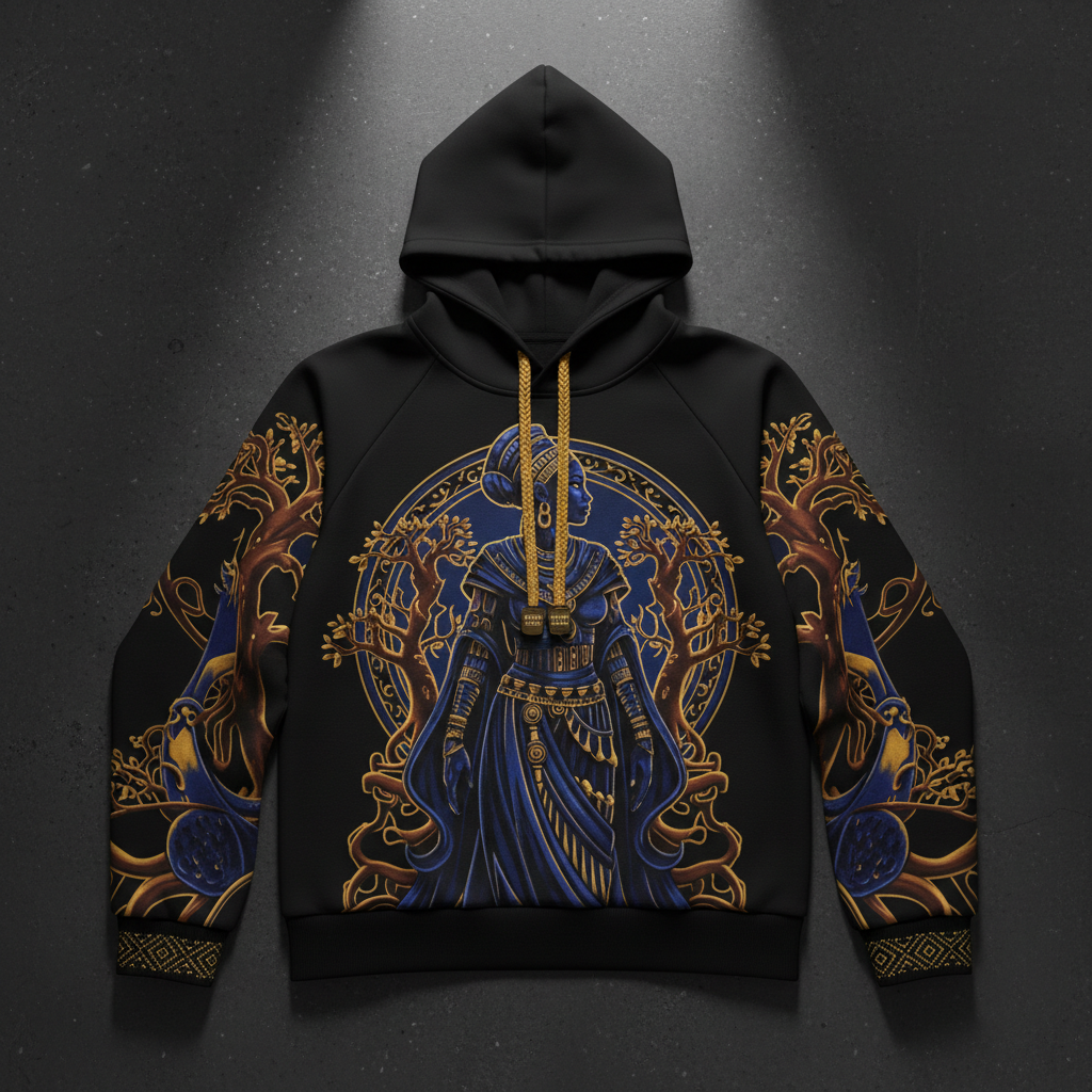 TITAN Women's Wolof Warrior Queen Hoodie — Liguère Edition