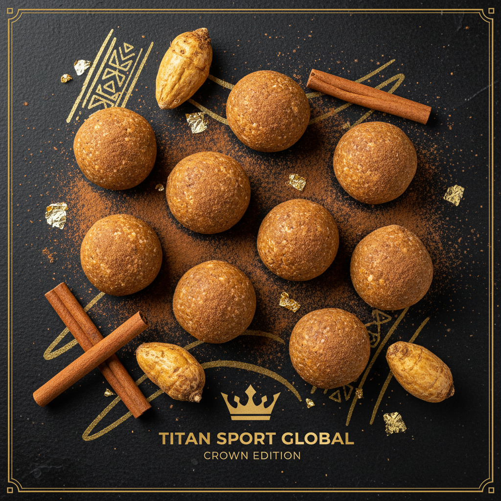 TITAN High-Protein Maca & Cinnamon Power Bites