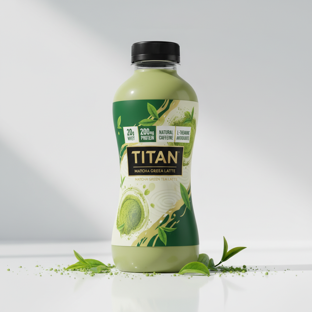 TITAN Protein Matcha - Green Tea Latte 20g Focus