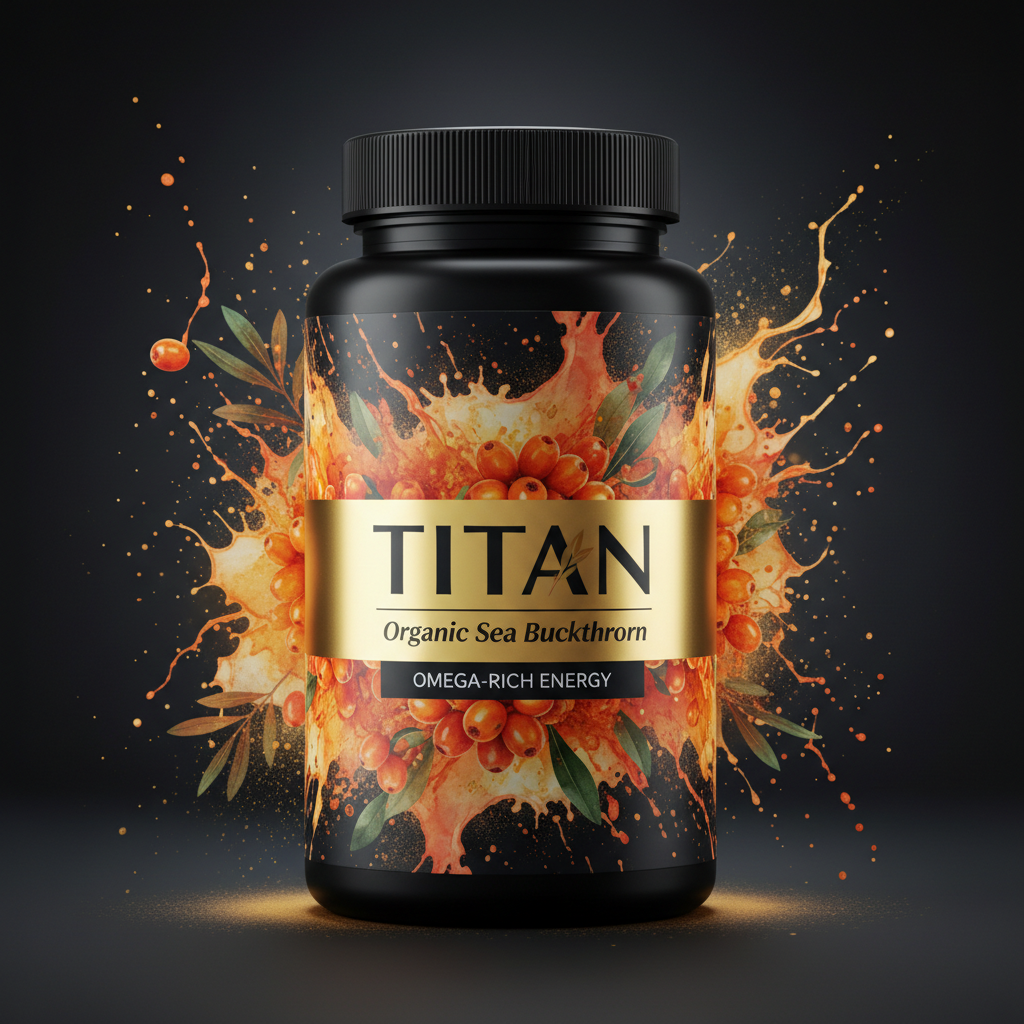 TITAN Organic Sea Buckthorn - Omega-7 & Skin Health