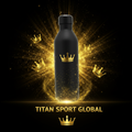 TITAN SPORT GLOBAL 40oz insulated stainless steel water bottle