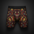 TITAN Men's Compression Shorts Tiger King Crown Edition