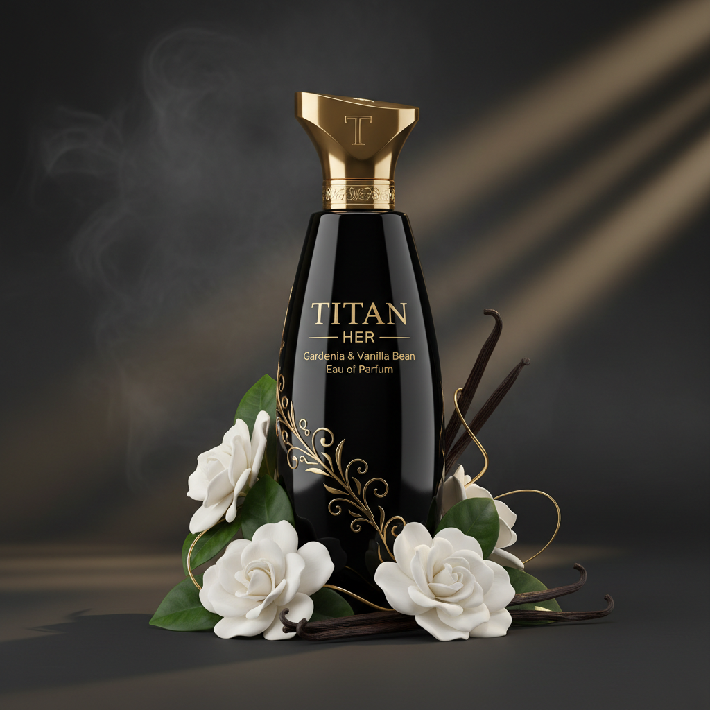 TITAN HER Gardenia & Vanilla Bean Eau de Parfum