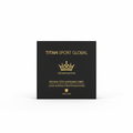 TITAN Crown Edition Natural Teeth Whitening Strips — matte black box