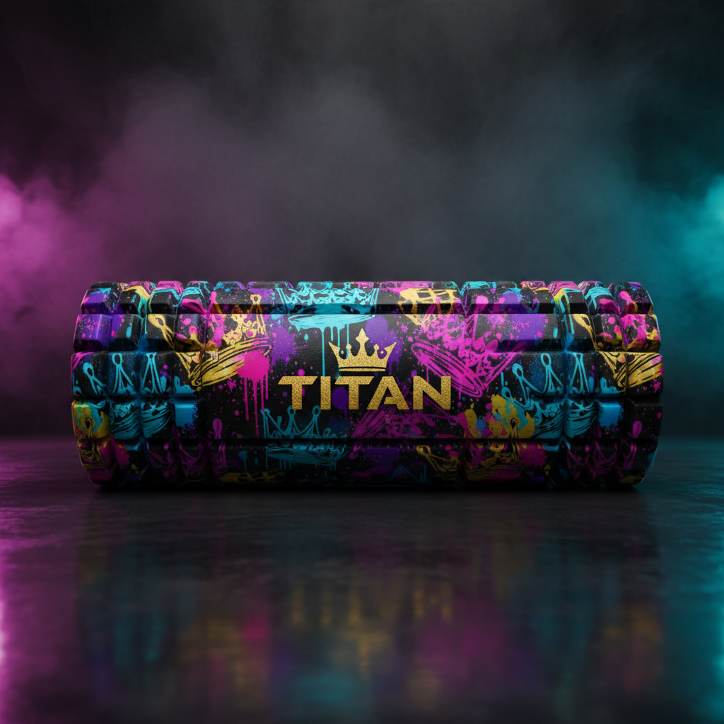 TITAN Foam Roller — Crown Edition
