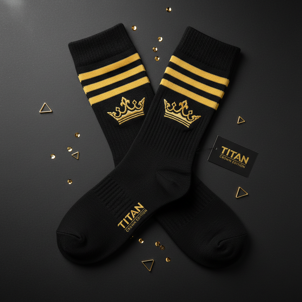 TITAN Crown Edition Cheerleading Knee-High Socks