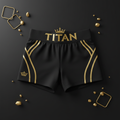 TITAN Crown Edition Cheerleading Compression Shorts