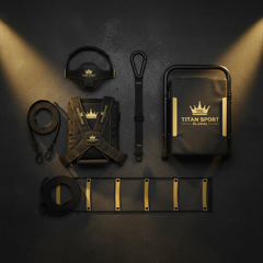 TITAN All-In-One American Football Player's Home Gym Kit — Crown Edition 👑