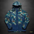 TITAN Women's Ocean Wave Crown Rain Jacket — Wave Queen SWAG Edition