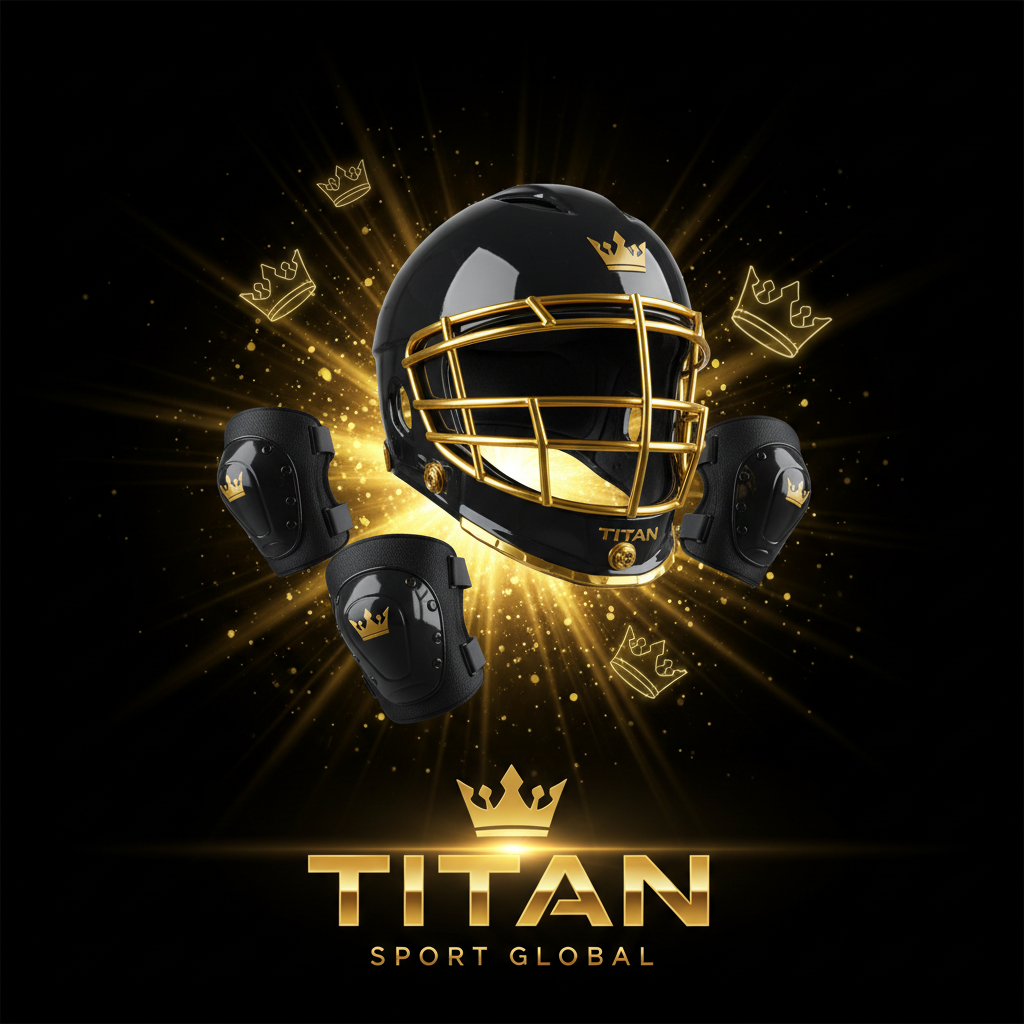 TITAN SPORT GLOBAL kids protective gear set 5-piece crown edition