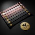 TITAN Premium Resistance Bands Set Crown SWAG Edition 5 levels flat lay