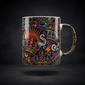 TITAN Ceramic Coffee Mug 11oz — Crown Edition bold graphic sport mug