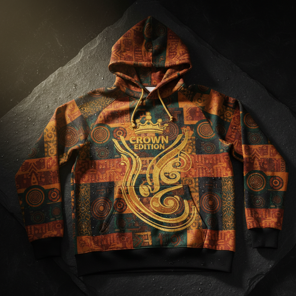 TITAN Yoruba Ife Kingdom Pullover Hoodie — Ori Edition